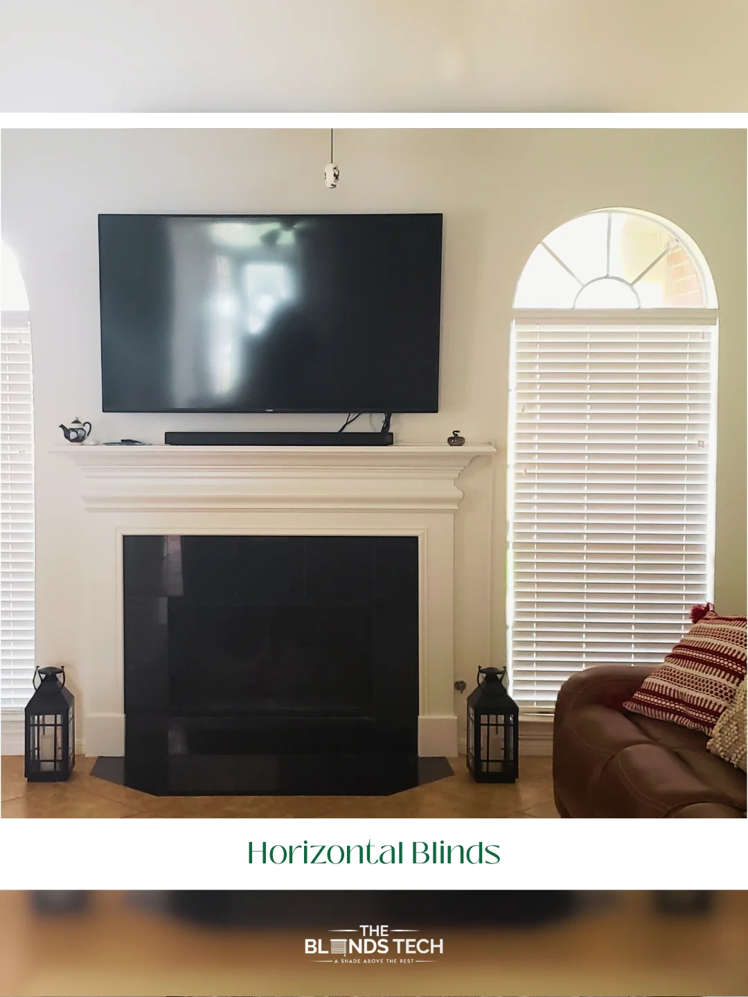 Custom Blinds installation in Greater Houston TX